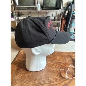Vintage “Lost in the 50s” Embroidered Black Trucker Hat